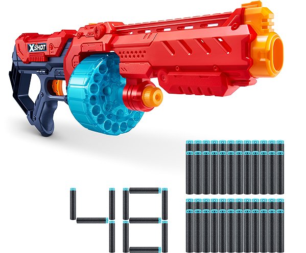 X-Shot Turbo Fire toy gun.