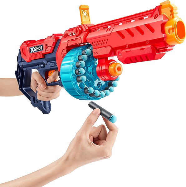 X-Shot Turbo Fire toy gun.