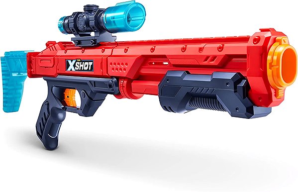 X-Shot Excel Hawk Eye toy gun with scope.