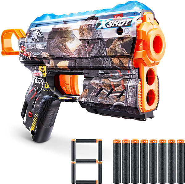 X-Shot Jurassic World - Skins Series toy gun.