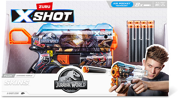 X-Shot Jurassic World - Skins Series toy gun.