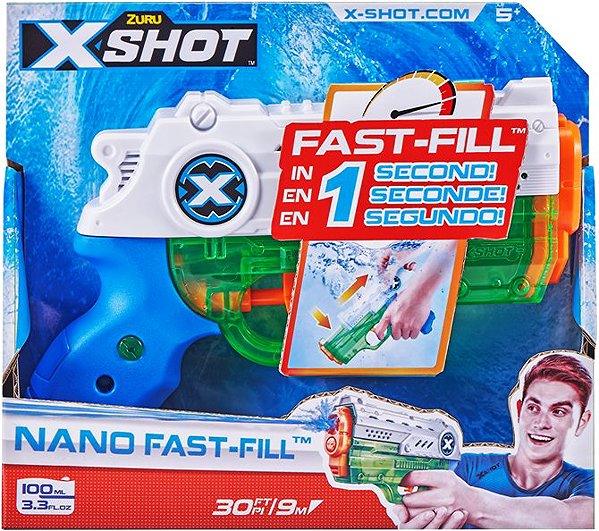 Vodní pistole X-Shot Vodní pistole Nano Fast fill ...
