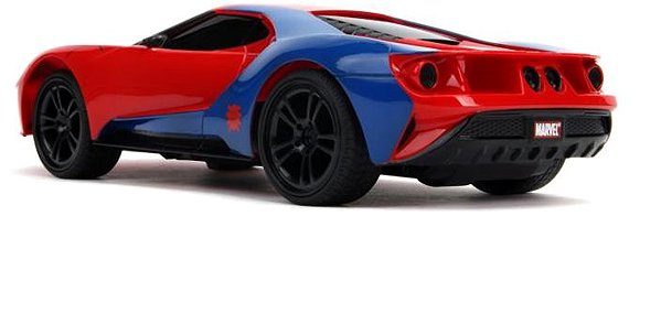 Jada Marvel Spiderman 2017 Ford GT RC Car.