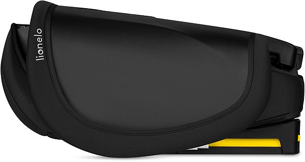 Lionelo Orin i-Size Foldable Wide Car Seat in Black Carbon.