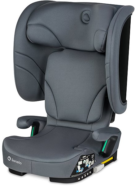 Lionelo Orin i-Size Foldable Wide Car Seat Grey Graphite.