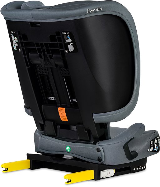 Lionelo Orin i-Size Foldable Wide Car Seat Grey Graphite.