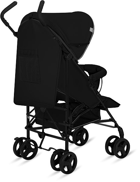 Lionelo Elia Black Onyx pushchair.