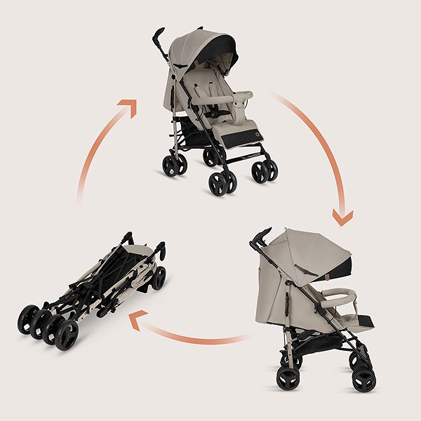 Baby Buggy Lionelo Irma Beige Sand ...