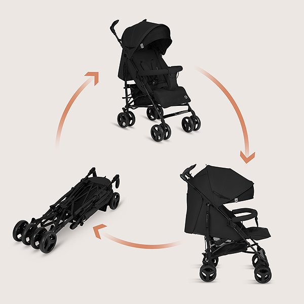 Baby Buggy Lionelo Irma Black Onyx ...