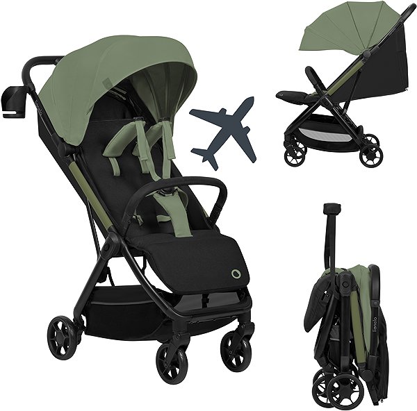 Baby Buggy Lionelo Julie Air Green Sage ...