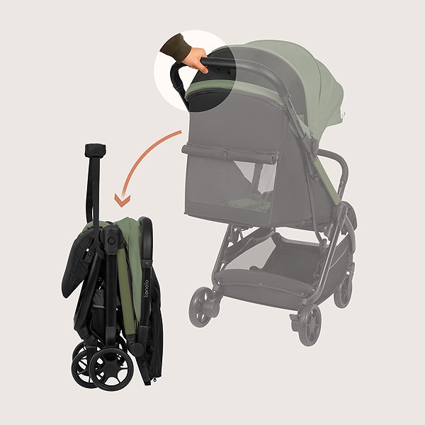Baby Buggy Lionelo Julie Air Green Sage ...