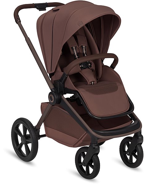 Lionelo Freya 3-in-1 Brown Chocolate pram.