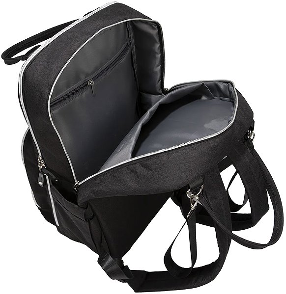 Canpol babies Multifunctional black backpack.