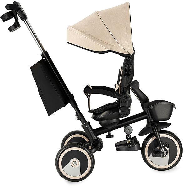 MoMi IVI beige tricycle.