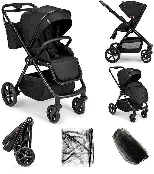 Baby Buggy Kidnort Älskar black ...