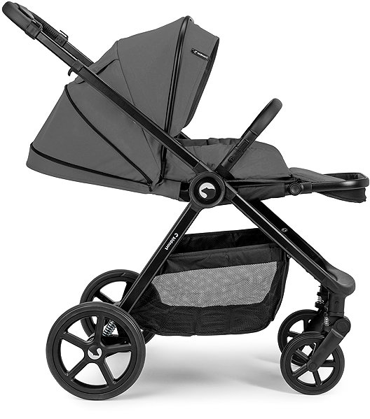 Kidnort Älskar dark grey pram.
