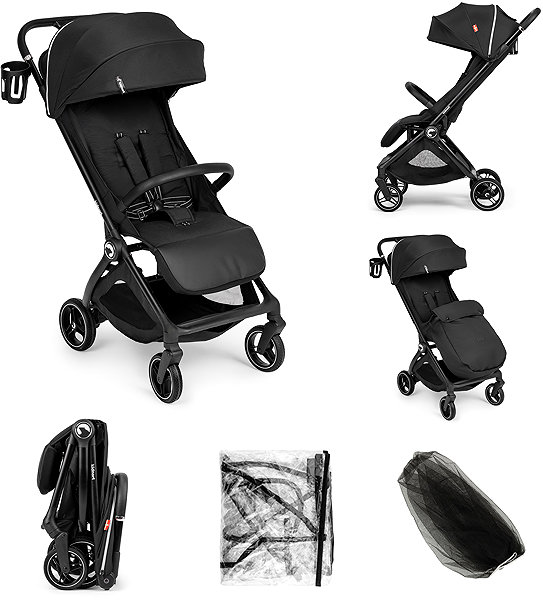 Baby Buggy Kidnort Sjooter black ...