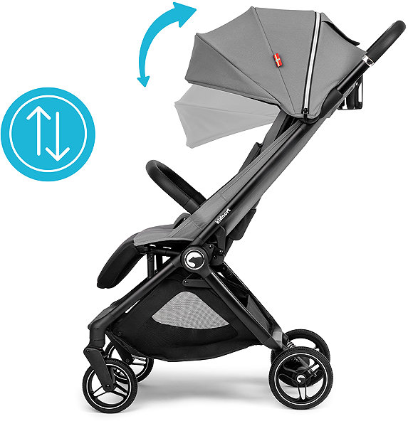 Baby Buggy Kidnort Sjooter grey ...
