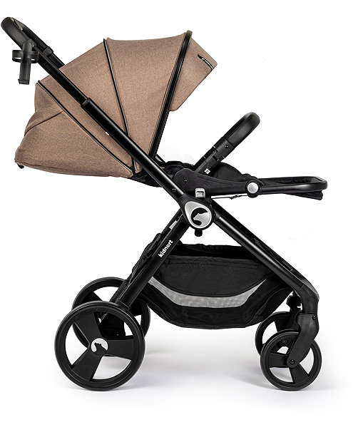 Kidnort Isbjörn brown pram.