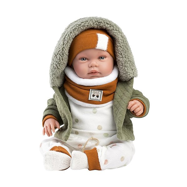 Puppenkleidung Llorens M844-65 Puppenkleidung für Baby New Born Größe 43-45 cm ...