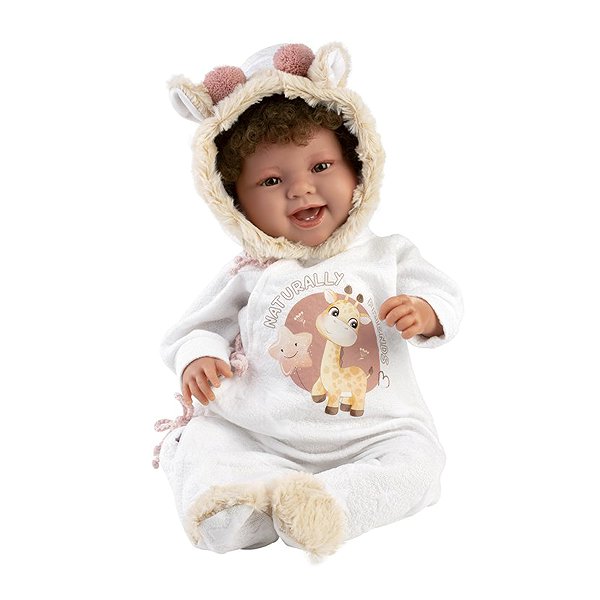 Puppenkleidung Llorens M844-82 Puppenkleidung für Baby New Born Größe 43-45 cm ...