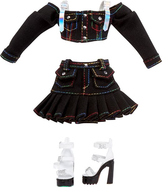 Bábika Rainbow High Junior Fashion bábika, špeciálna edícia – Avery Styles ...
