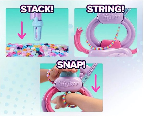 Ékszerkészítő szett Cool Maker gyöngy kreatív szett, Heishi K-Pop ...