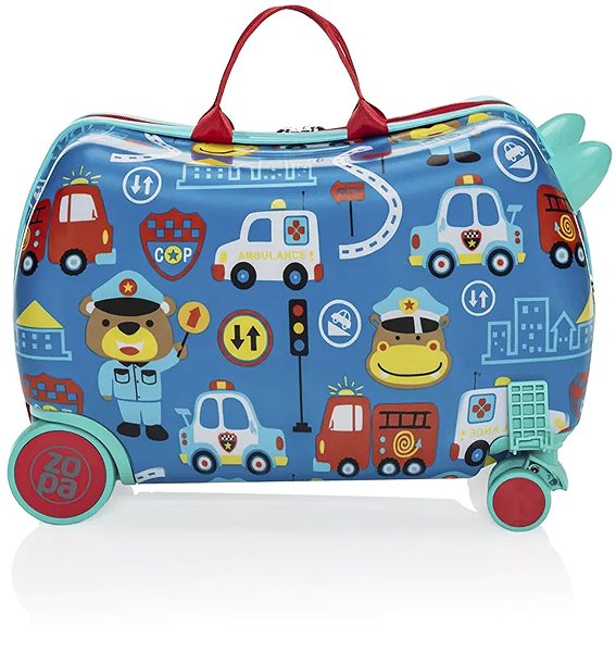 Zopa Pack&Ride wheeled suitcase for children Traffic .