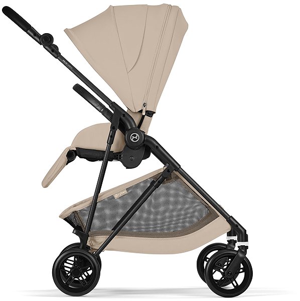 Baby Buggy Cybex Melio Carbon Almond Beige ...