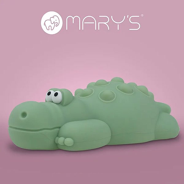 Nočné svetlo Mary's LED Pop It RGB Krokodíl so zvukom ...
