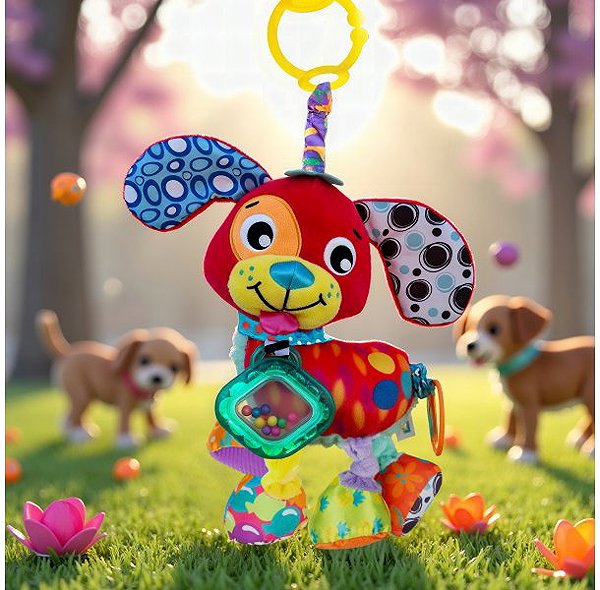 Hračka na kočík Playgro Psík Rexík ...