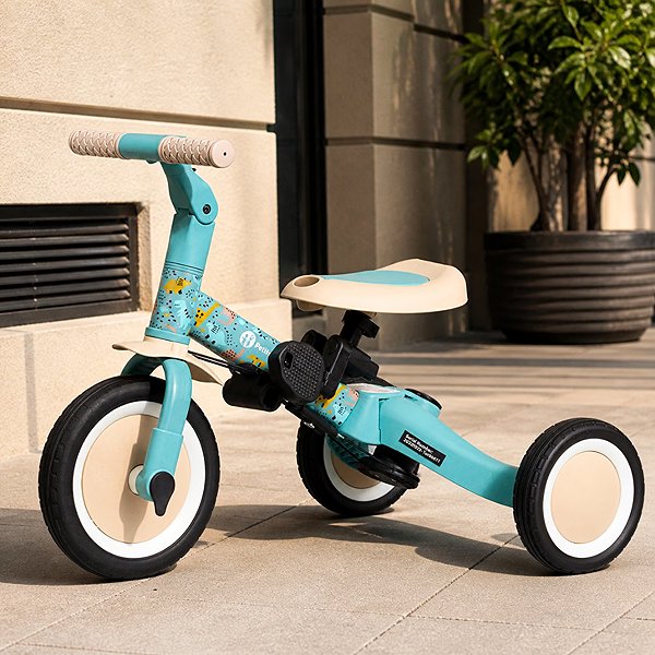 Tricikli PETITE&MARS Turbo 5in1 többfunkciós, Dino Park limitált kiadás ...