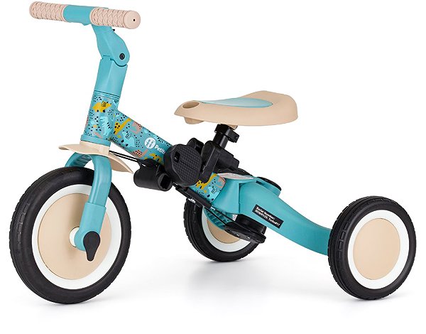 Tricikli PETITE&MARS Turbo 5in1 többfunkciós, Dino Park limitált kiadás ...