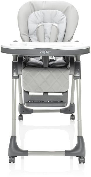 Jídelní židlička Zopa Monti 2 Diamond Grey ...