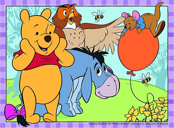 Puzzle Ravensburger 120043751 Disney: Winnie Puuh mit Freunden 4 in 1 ...