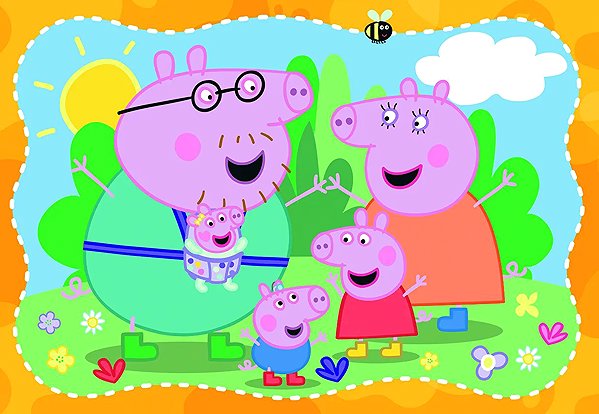 Puzzle Ravensburger 120043355 Peppa Wutz 2 × 12 Teile ...