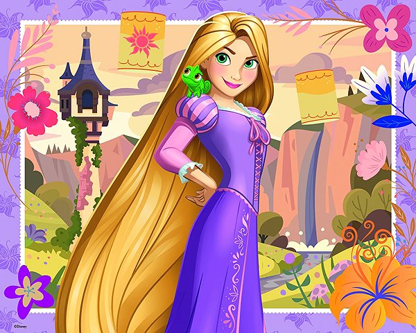 Puzzle Ravensburger 120043959 Geschenkset: Rapunzel ...