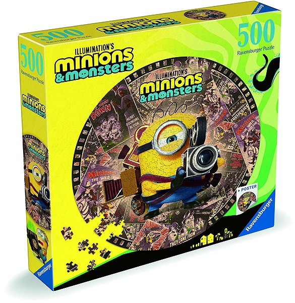 Puzzle Ravensburger 120027256 Rundpuzzle: Minions 3 ...