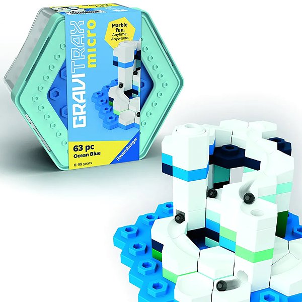 Building Set Ravensburger 120200239 GraviTrax Micro Starter Set S Blue ...