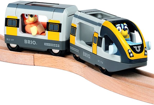 Vláčiková dráha Brio 36144 – Vlaková súprava Bluey ...