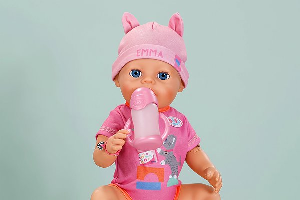 Puppe BABY born Emma mit magischer Hand 43 cm ...