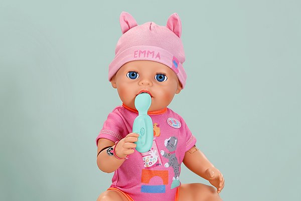 Puppe BABY born Emma mit magischer Hand 43 cm ...