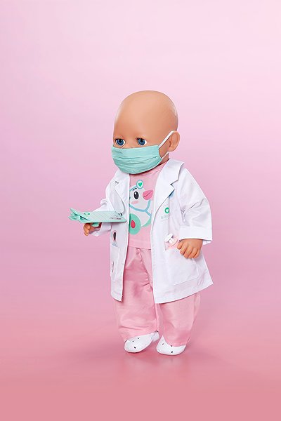 Játékbaba ruha BABY born doktornő ruha, 43cm ...
