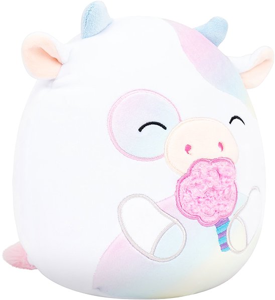 Kuscheltier Squishmallows Kuh Belozi mit Zuckerwatte ...