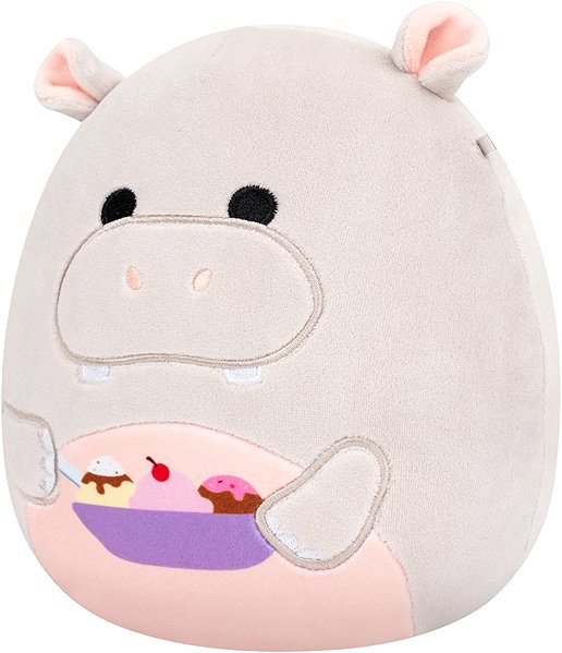 Kuscheltier Squishmallows Graues Nilpferd mit Eis Harrison ...