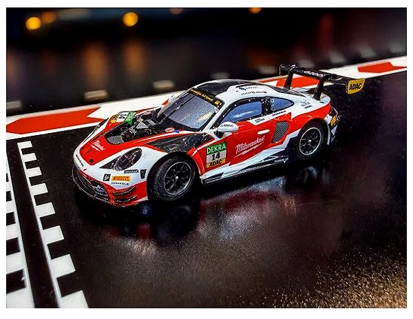 Rennbahn-Auto Carrera Hybrid 51051 Porsche 911 GT3 R „Razoon, No. 14“ ...