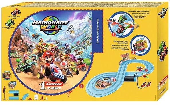 Autópálya játék Carrera FIRST 63067 Mario Kart World ...