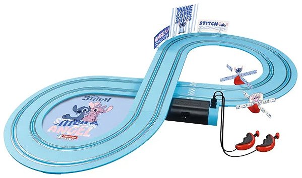 Autópálya játék Carrera FIRST 63071 Disney Stitch 2,4m ...