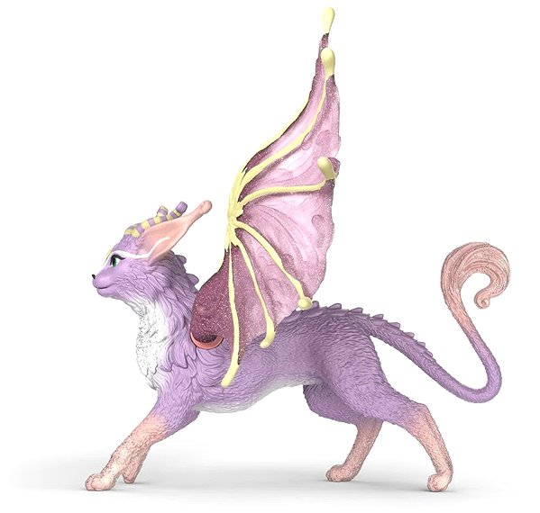 Figur Schleich Geflügelter Katzendrache 70846 ...
