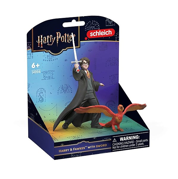 Figura Schleich 14994 Harry & Fawkes™ karddal ...